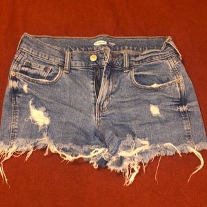 Midrise Jean shorts size 2